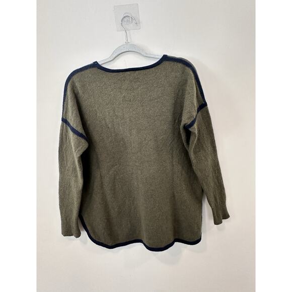 J.Crew Womens 100% Wool Sweater Tunic Oversized Sweater Size S 2142 - Picture 3 of 8